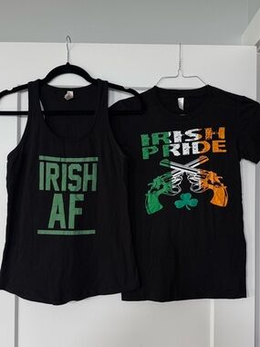 Women’s Irish St. Patricks Day Shirts Bundle of 2